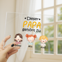 0827RGE3 dieser papa gehort zu kinder personalisierte acryl plakette papa 0827R8N8B