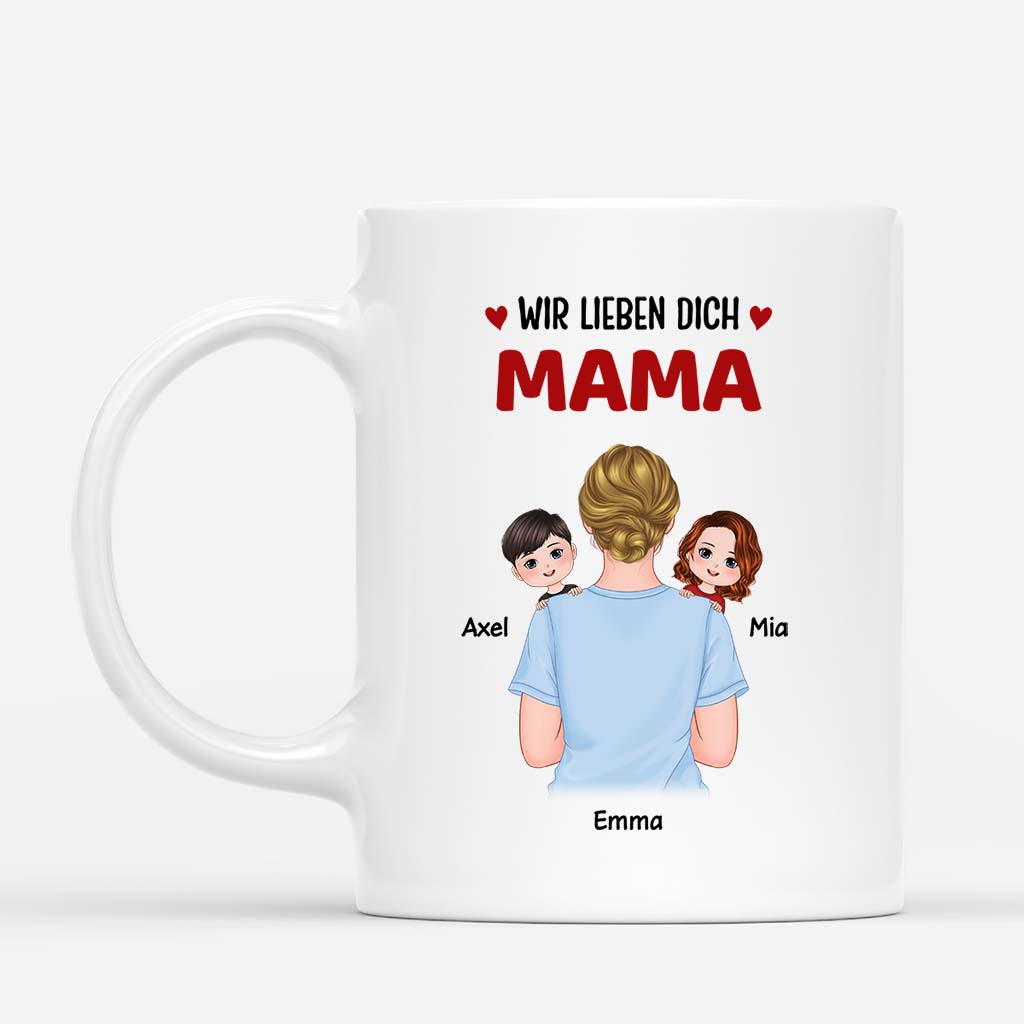 0830AGE1 Personalisierte Geschenke T Shirt Kinder Enkel Mama Oma