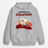 Personalisiertes Hunde Offizielles Schlafshirt Hoodie