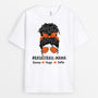 0910AGE1 Personalisierte Geschenke T Shirt Kinder Basketball Mama Oma