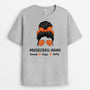 0910AGE2 Personalisierte Geschenke T Shirt Kinder Basketball Mama Oma