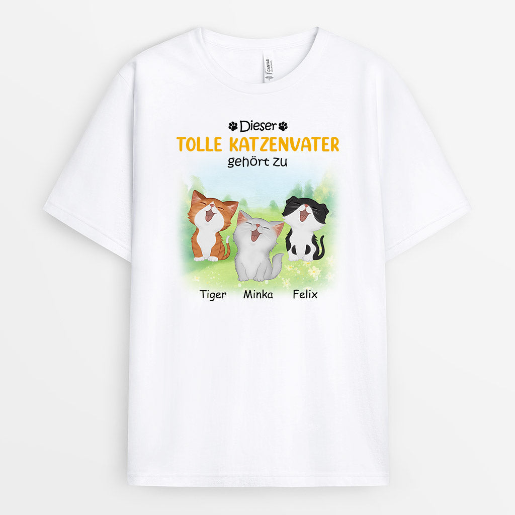 0932AGE1 Personalisierte Geschenke T Shirt Katzen Katzenliebhaber Katzenbesitzer_bd1e0c3c 760f 40b9 9de6 fa92ab66cbcd