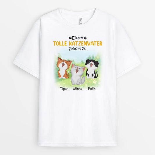 0932AGE1 Personalisierte Geschenke T Shirt Katzen Katzenliebhaber Katzenbesitzer_bd1e0c3c 760f 40b9 9de6 fa92ab66cbcd