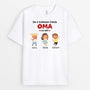 0940AGE1 Personalisierte Geschenke T Shirt Kinder Enkelkinder Mama Oma