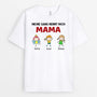 0956AGE1 Personalisierte Geschenke T Shirt Kinder Enkelkinder Mama Oma