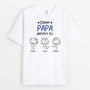 0959AGE1 Personalisierte Geschenke T shirt Kinder Papa Opa