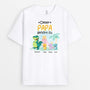 0972AGE1 Personalisierte Geschenke T Shirt Kinder Enkelkinder Papa Opa