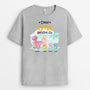 0972AGE2 Personalisierte Geschenke T Shirt Kinder Enkelkinder Mama Oma