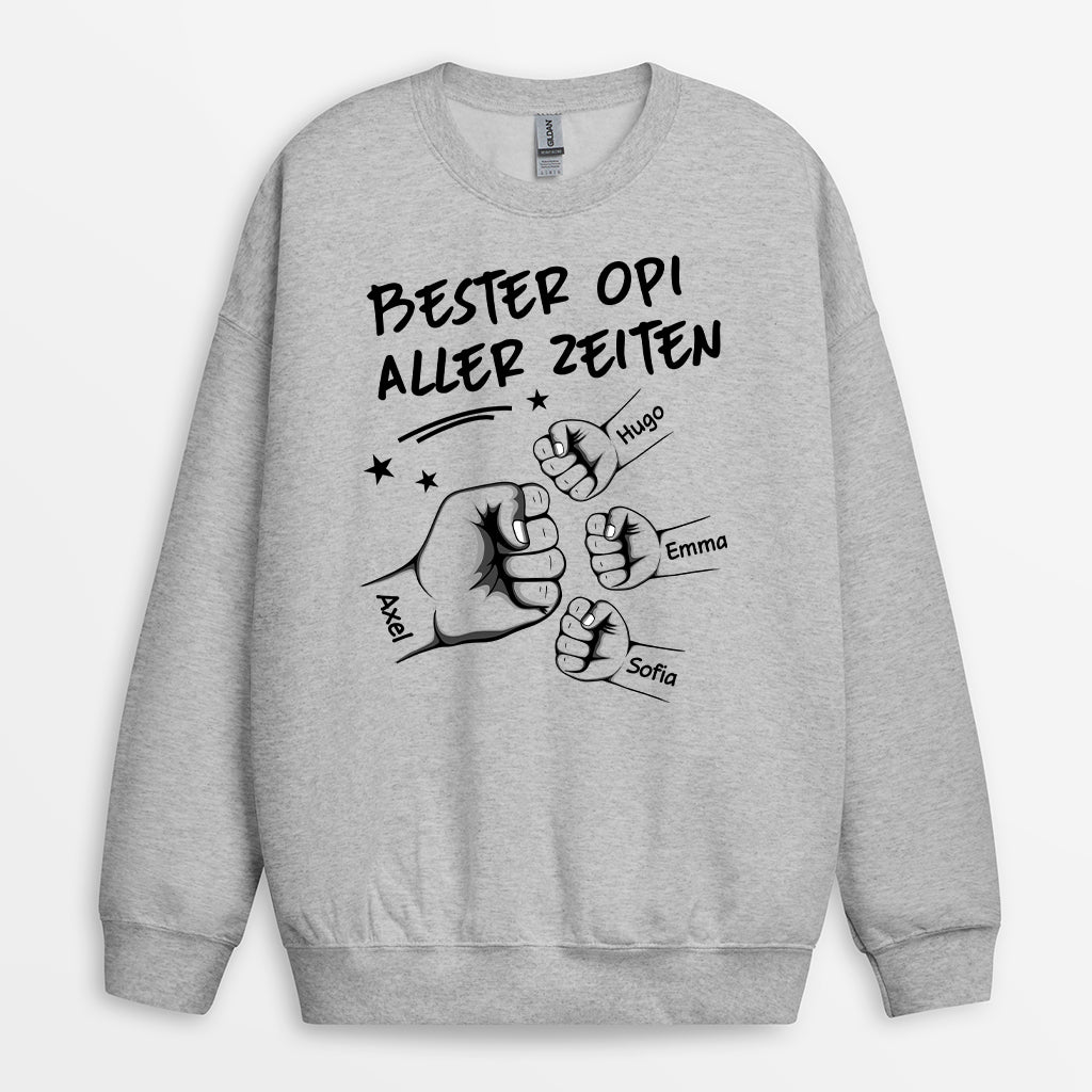 1006AGE2 Personalisierte Geschenke T Shirt Kinder Enkelkinder Papa Opa_c7811147 ec59 4cf6 9393 33286766928d