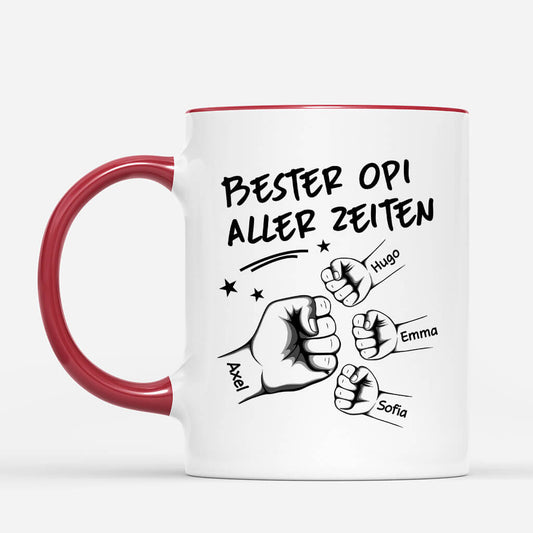 1006MGE2 personalisierte bester papa aller zeiten tasse