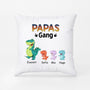 1021PGE2 Personalisierte Geschenke Kissen Kinder Enkelkinder Saurier Papa Opa