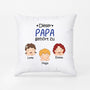 1025PGE1 Personalisierte Geschenke Kissen Kinder Enkel Papa Opa