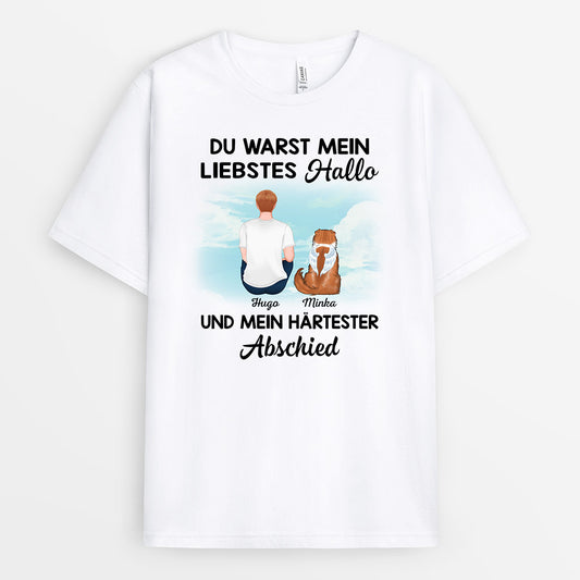 1028AGE1 Personalisierte Geschenke T Shirt Katzen Katzenliebhaber Katzenbesitzer