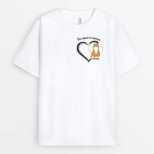 1034AGE2 Personalisierte Geschenke T Shirt Katzen Katzenliebhaber Katzenbesitzer