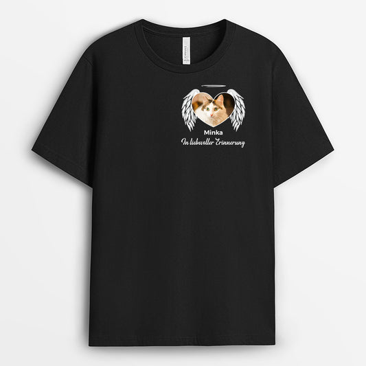 1035AGE1 Personalisierte Geschenke T Shirt Katzen Katzenliebhaber Katzenbesitzer