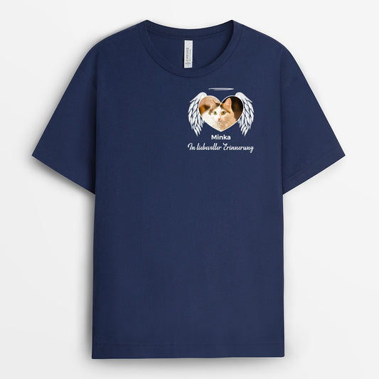 1035AGE2 Personalisierte Geschenke T Shirt Katzen Katzenliebhaber Katzenbesitzer