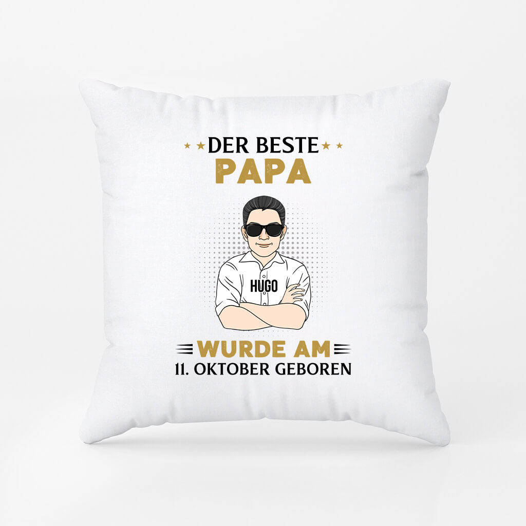 1041PGE1 Personalisierte Geschenke Kissen Geburtstag Papa Opa