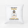 1041PGE1 Personalisierte Geschenke Kissen Geburtstag Papa Opa