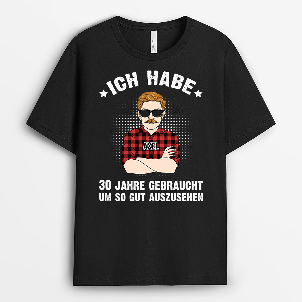 1048AGE1 Personalisierte Geschenke T Shirt Kinder Cool Papa Opa