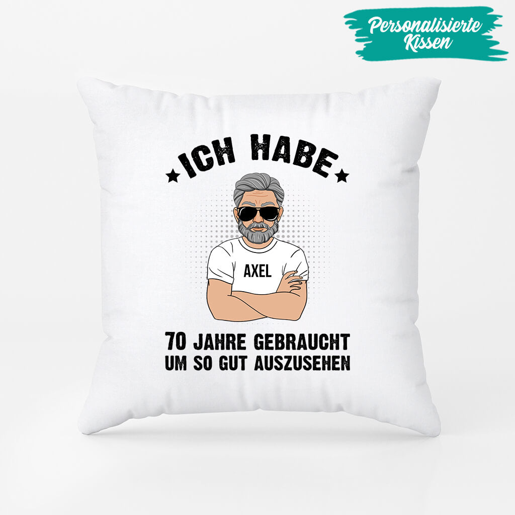 1048PGE2 Personalisierte Geschenke Kissen Kinder Cool Papa Opa