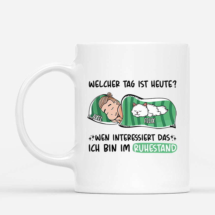 1051MGE1 Personalisierte Geschenke Tasse Ruhestand Katzenliebhaber_c1f4133d 4b6c 4ba8 9509 4ee222a58953