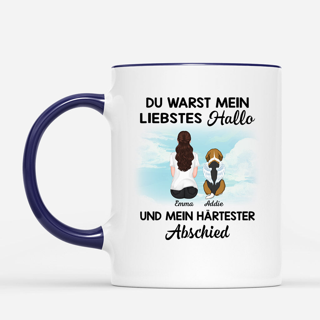 1052MGE2 Personalisierte Geschenke Tasse Hunde Hundeliebhaber Hundebesitzer