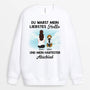 1052WGE1 Personalisierte Geschenke Pullover Hunde Hundeliebhaber Hundebesitzer