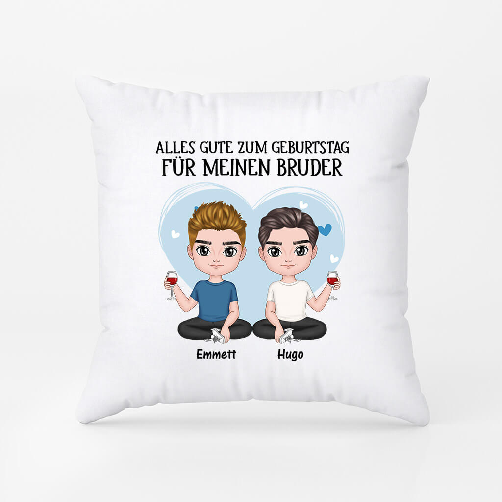 1055PGE2 Personalisierte Geschenke Kissen Geburtstag Schwester