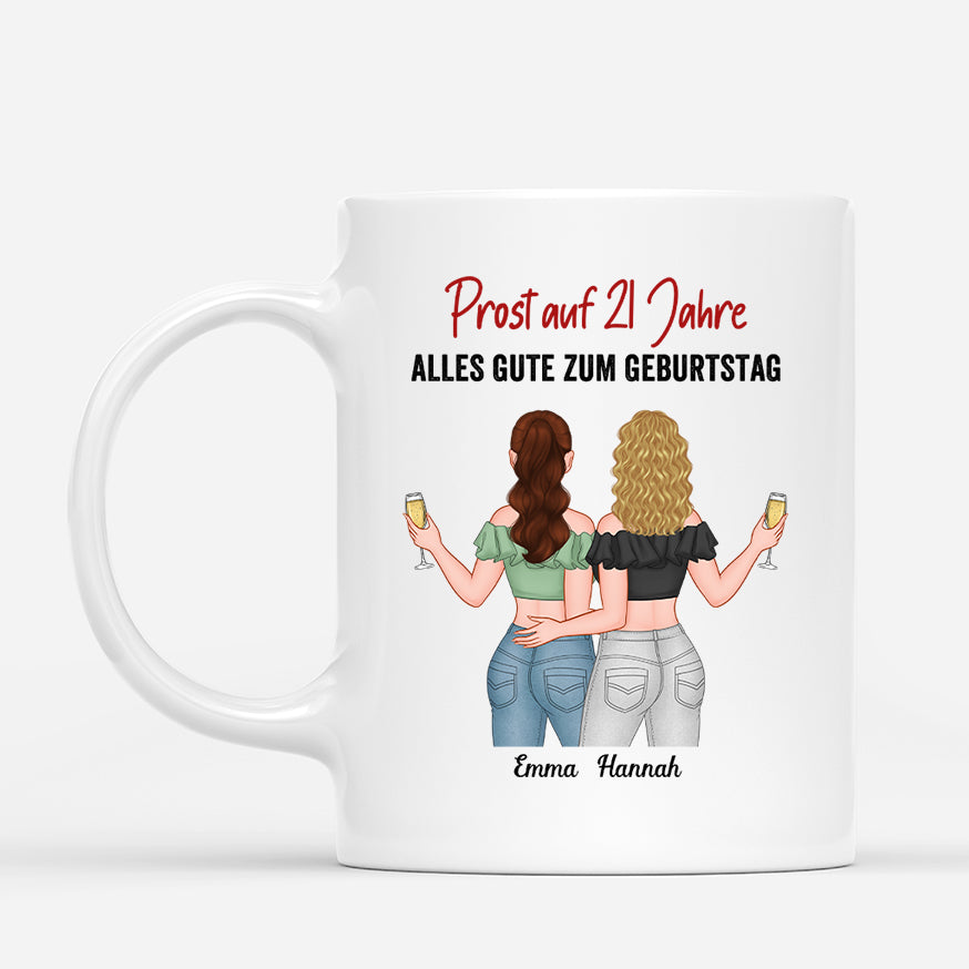 1070MGE1 Personalisierte Geschenke Tassen Beste Freudin Geburtstag 25 Schwester_9d4d31c8 0c76 48c1 8a81 81b237805968