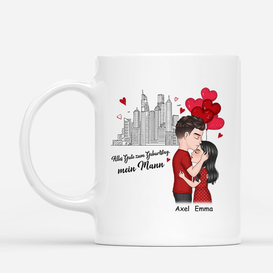 1075MGE1 Personalisierte Geschenke Tassen Mann Paare Freund Paare Geburtstag Herz Liebe_6412d431 2a0c 4b4e a34f d0996d724ee8