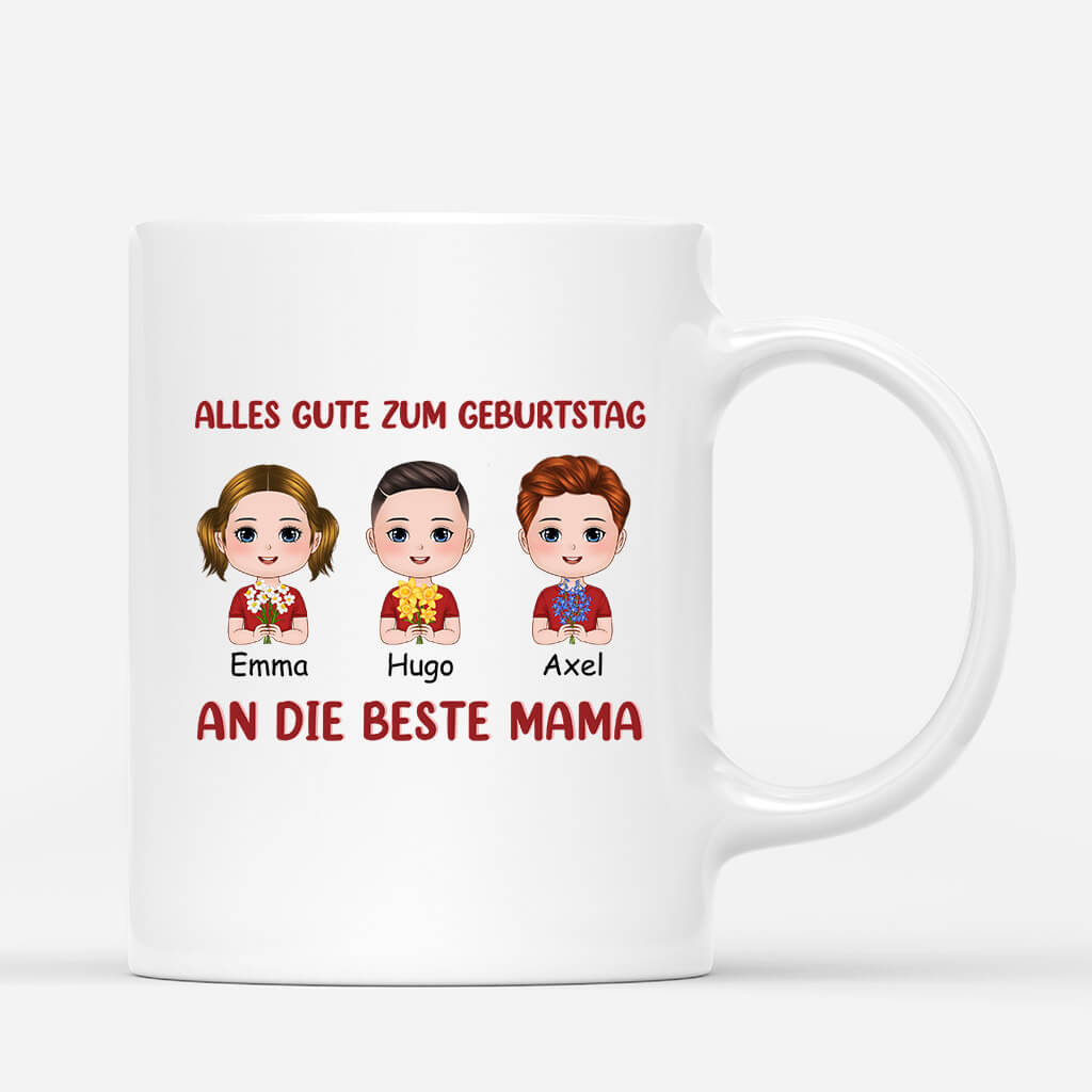 1097MGE1 Personalisierte Geschenke Tassen Geburtstag Mama Oma Frauen Muttertag