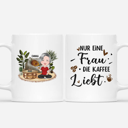 1119MGE1 Personalisierte Geschenke Tassen Kaffeeliebhaber Kaffee Frauen