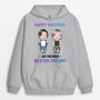 1126HGE2 Personalisierte Geschenke Hoodie Beste Freundin Geburtstag