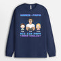 1160NGE1 Personalisierte Geschenke Pullover Game Papa