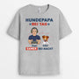 1161AGE2 Personalisierte Geschenke T shirt Game Hundeliebhaber