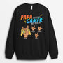 1163WGE2 Personalisierte Geschenke Pullover Game Papa