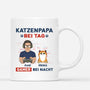 1164MGE1 Personalisierte Geschenke Tasse Game Katzenliebhaber