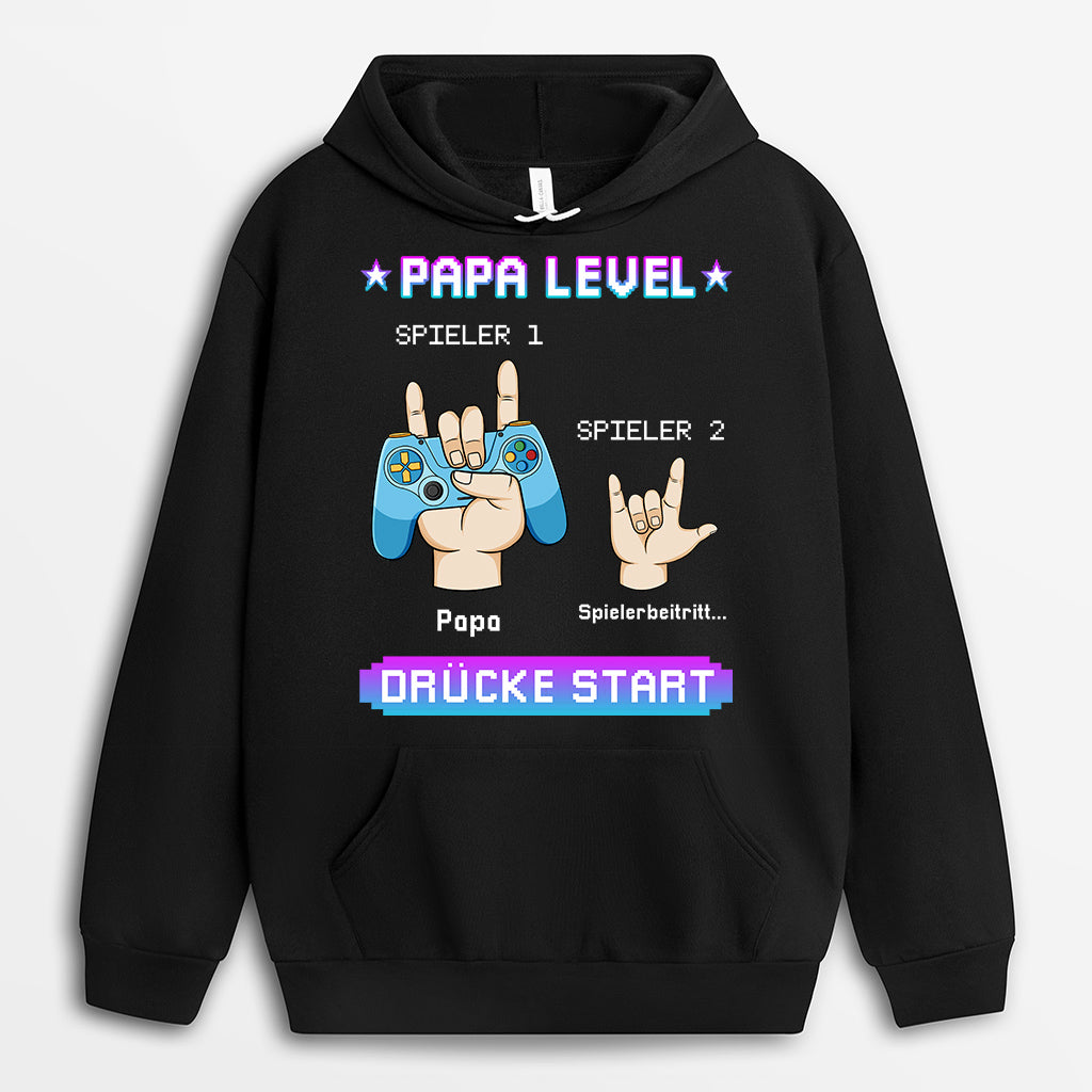 Papa Pullover Personalisieren Hoodie Mit Reißverschluss Für Männer