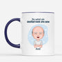 1172MGE2 Personalisierte Geschenke Tasse Baby Vater