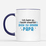 1179MGE2 Personalisierte Geschenke Tasse Geburt Baby Papa