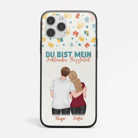 1183FGE Personalisierte Geschenke Handyhulle Liebe Du Ich