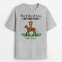 1184AGE1 Personalisierte Geschenke T shirt Pferd Madchen