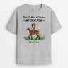 Personalisiertes Das Leben Ist Besser Mit Pferden T-shirt