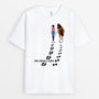 1187AGE2 Personalisierte Geschenke T shirt Pferd Freunde