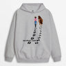 Personalisierter Geh Nie Allein Pferd Hoodie