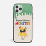 1193FGE1 Personalisierte Geschenke Handyhulle Papa Monster Kinder