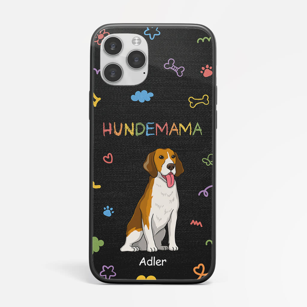 1201FGE1 Personalisierte Geschenke Handyhulle Hund Hundeliebhaber