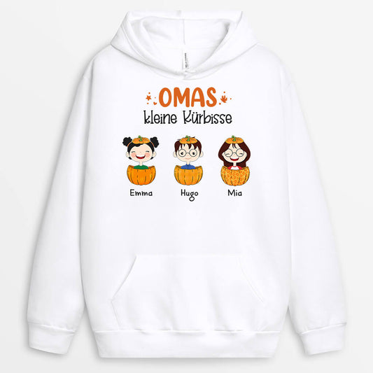 1213HGE1 Personalisierte Geschenke Hoodie Oma Opa Kurbis