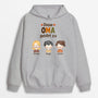 1215HGE2 Personalisierte Geschenke Hoodie Mama Oma Herbst