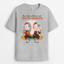 1218AGE2 Personalisierte Geschenke T shirt Besties Beste Freunde